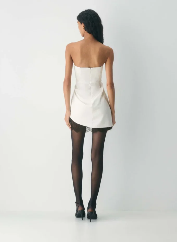 Vestido de satén Showtime