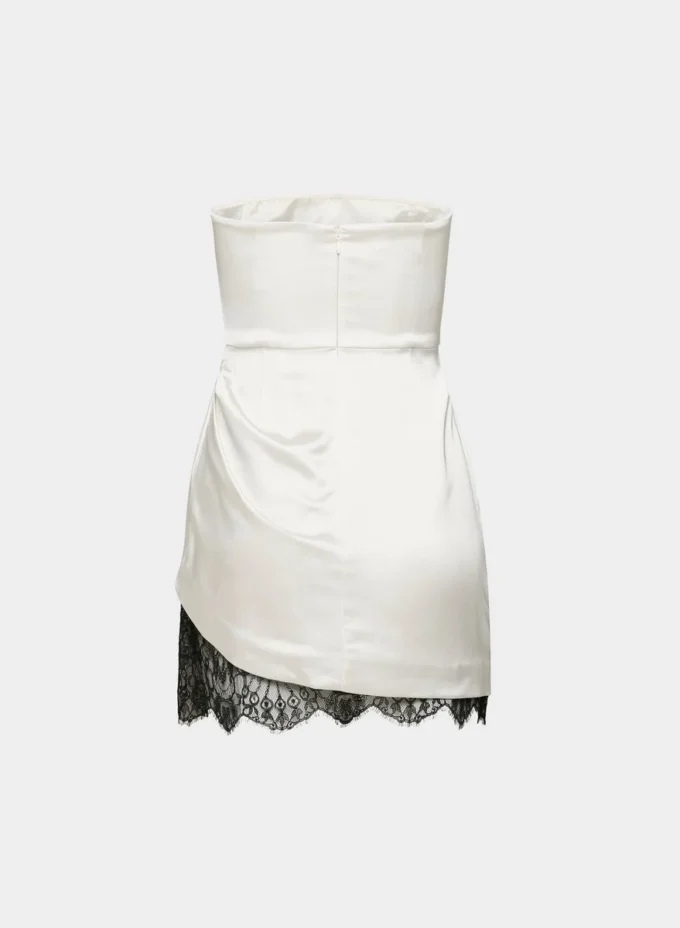 Vestido de satén Showtime