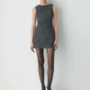 Vestido de talle alto