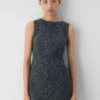 Vestido de talle alto