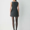 Vestido de talle alto