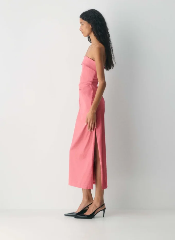Vestido exclusivo de satén