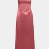 Vestido exclusivo de satén