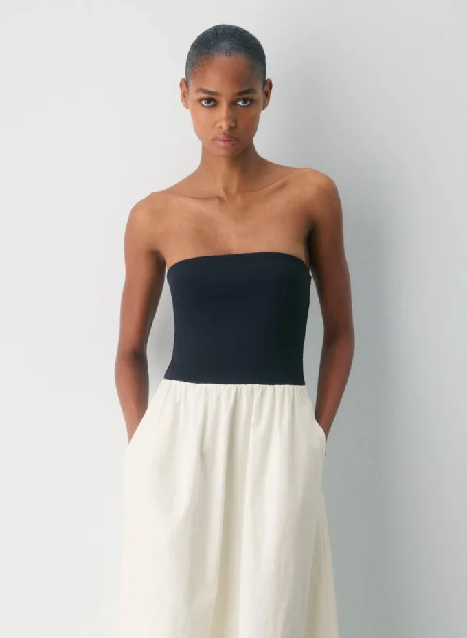 Vestido Fluid Poplin
