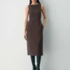 Vestido largo Bond