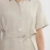 Vestido largo de lino Eleta