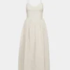 Vestido largo de lino Influence