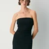 Vestido mini llamativo FigureKnit™