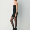 Vestido mini llamativo FigureKnit™