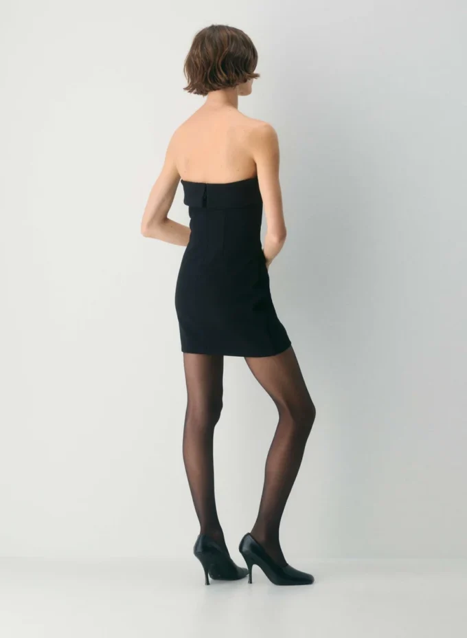 Vestido mini llamativo FigureKnit™