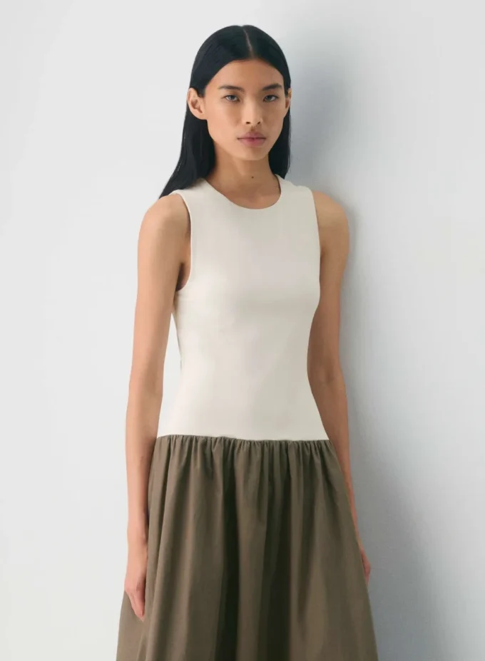 Vestido Worldly Poplin
