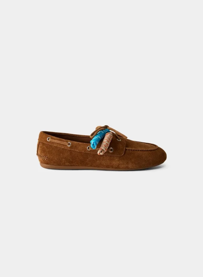 Zapatos náuticos estrechos Sperry x Aritzia – Piel de ante