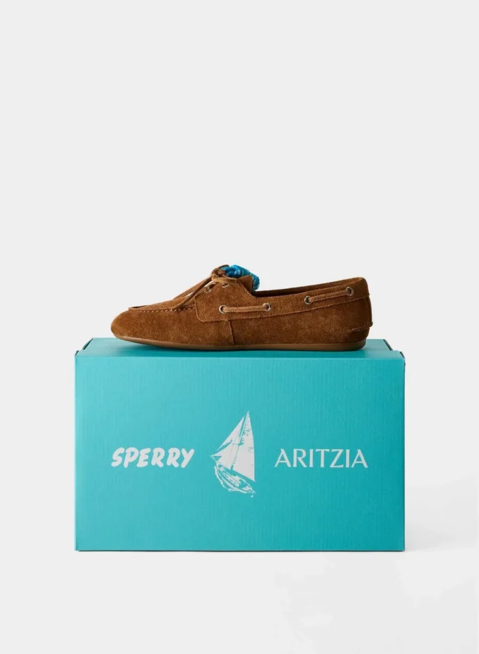 Zapatos náuticos estrechos Sperry x Aritzia – Piel de ante