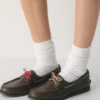 Zapatos náuticos Sperry x Aritzia AO – Cuero liso Zapatos náuticos Sperry x Aritzia AO – Cuero liso